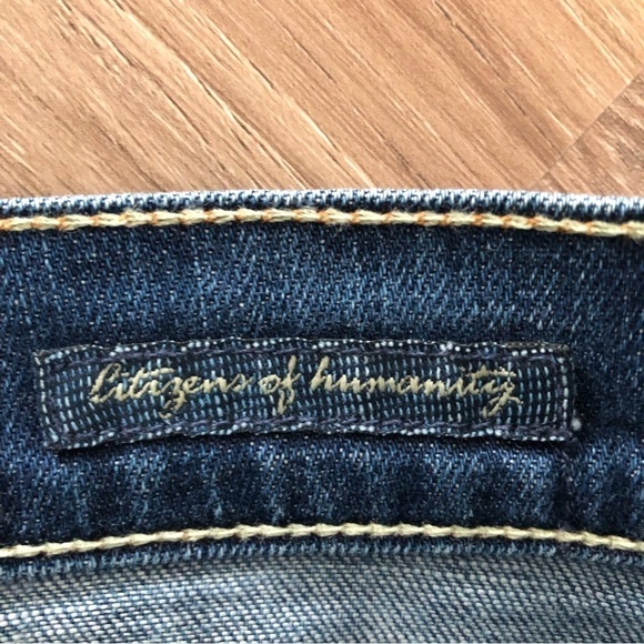 Citizens Of Humanity By Jerome Dahan Cut Off Cropped Kelly Jeans Women 29 - Picture 4 of 8